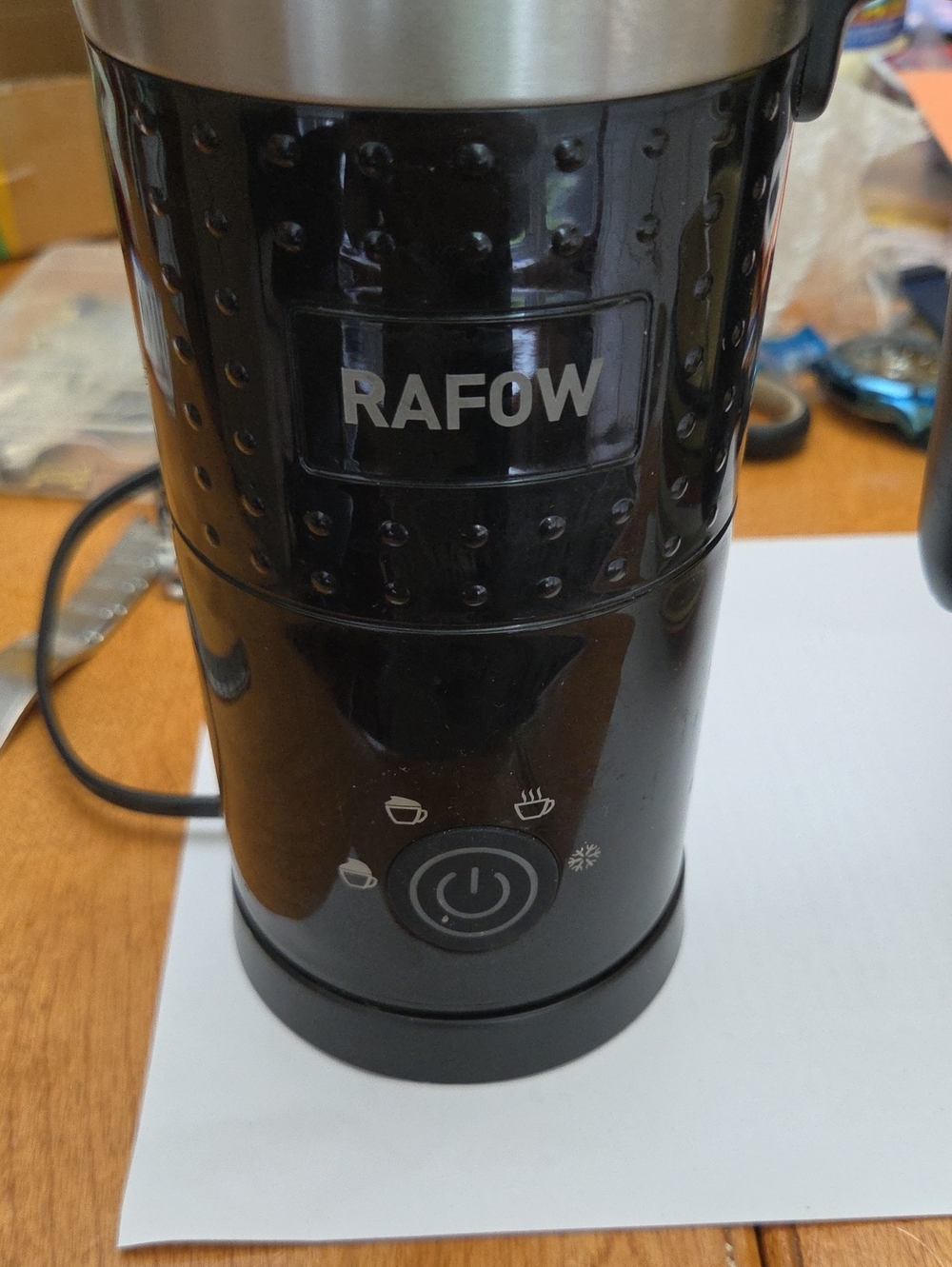 Electric Milk Frother - Black